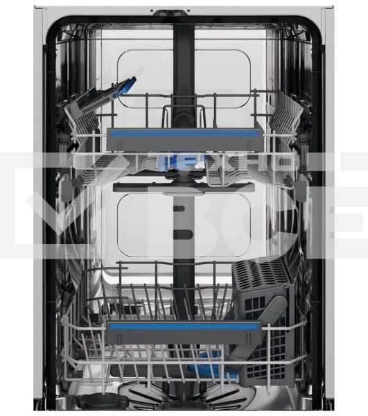 Встраиваемая посудомоечная машина Electrolux EEG62300L, серебристый, 44.6 см, 9 компл., 44 дБ, класс D
