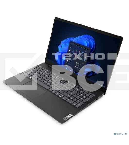 Ноутбук Lenovo V15 G4 IRU 15.6' FHD, Intel Core i3-1315U, 8Gb, 512Gb SSD, no OS, черный