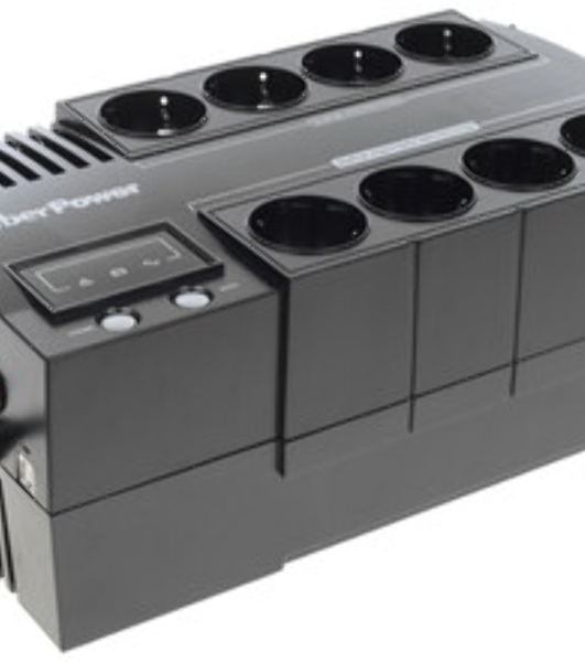 Источник бесперебойного питания CyberPower BS650E NEW/650 ВА/390 Вт/8 х CEE 7 (евророзетка)