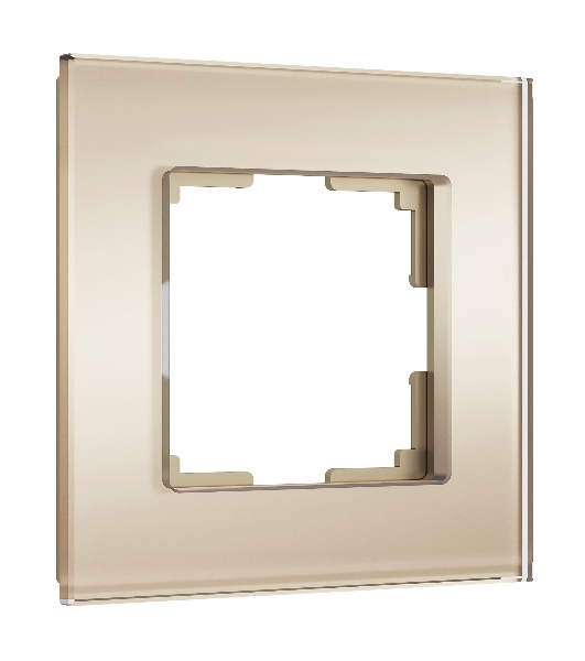 Рамка на 1 пост Senso (шампань, стекло soft-touch) W0013111