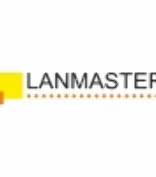 Адаптер проходной Lanmaster LAN-2LCS/NF-AM-OM3 LC duplex OM3 синий