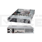 Корпус Supermicro CSE-826BAC4-R920LPB, 2U, 8 x SAS3 & 4 x hybrid NVMe 3.5 bays, фото4