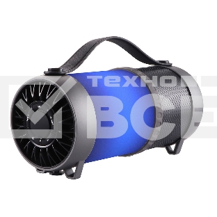 Колонки Dialog Progressive AP-1010 - акустическая колонка-труба c RGB фонарем, 12W RMS, Bluetooth, FM+USB+SD
