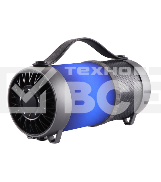 Колонки Dialog Progressive AP-1010 - акустическая колонка-труба c RGB фонарем, 12W RMS, Bluetooth, FM+USB+SD