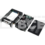 Сменный бокс для HDD AgeStar SR3P-SW-2F SATA пластик черный 3.5