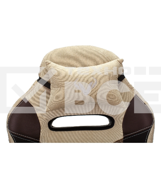 Кресло игровое Бюрократ VIKING 6 KNIGHT BR FABRIC коричневый, крестовина металл/пластик