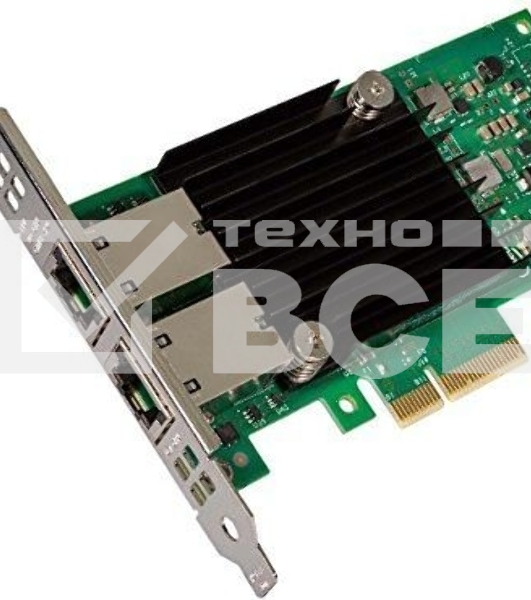 Сетевая карта Intel X550T2BLK 2xRG45 10Gb/s PCI-E 3.0x8 Low Profile (X550T2BLK 940136)