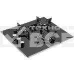 Газовая варочная панель HOMSair HGG431BK, фото17