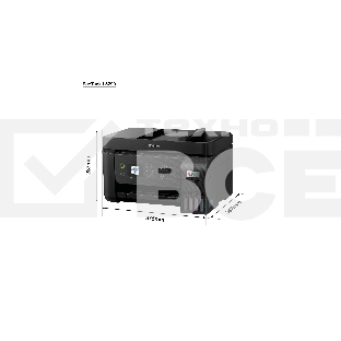 МФУ струйный Epson L5290 (C11CJ65512/C11CJ65508/C11CJ65407), A4, цветное, печ. до 33 стр/мин. (ч/б) до 15 стр/мин. (цвет), скан. до 12 стр/мин. (ч/б) 29 стр/мин. (цвет), 1440 x 5760 dpi (печать) 1200x2400dpi (скан.), USB, RJ-45, Wi-Fi