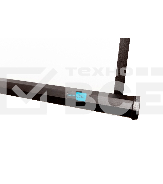 Экран 150x150см TriScreen 1:1 напольный рулонный белый84' Matt White (MW), черный корпус
