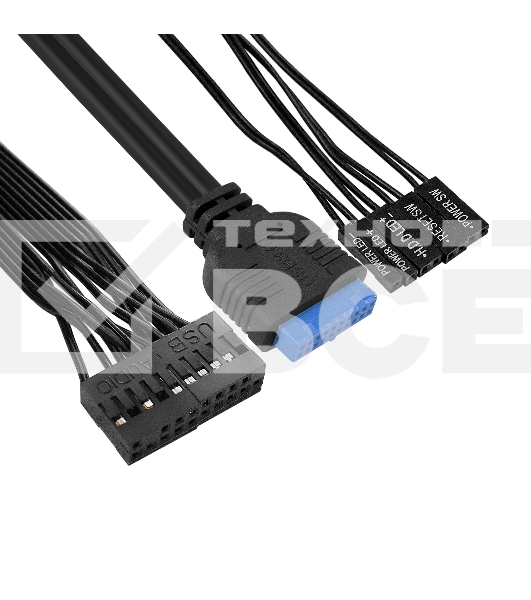 Компьютерный корпус Desktop ExeGate MI-208U2-M350 (mini-ITX/mATX, БП M350 с вент. 8см, 1*USB+2*USB3.0, аудио, черный)