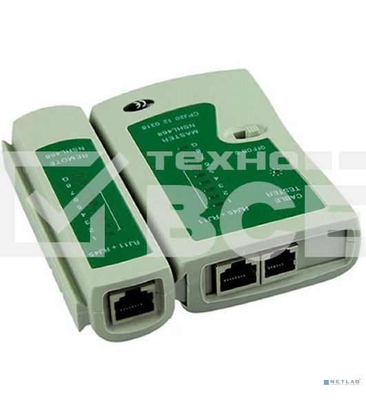 Сетевой тестер EXEGATE EX271121RUS LT-007 Exegate для RJ-45/RJ-11/RJ-12 EX271121RUS