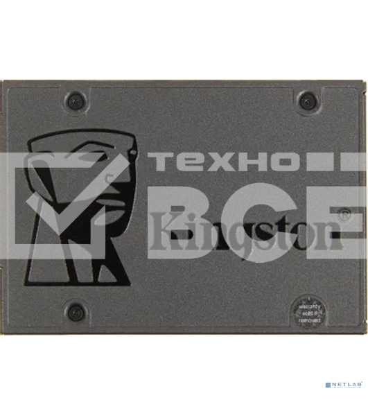Накопитель SSD Kingston A400, 480GB, SATA III, 2.5