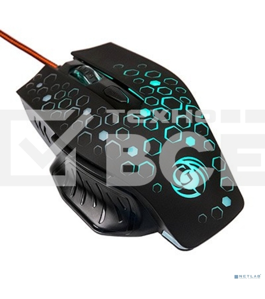 Мышь проводная Dialog Gan-Kata MGK-11U черный, 2400 dpi, USB, кнопки - 6