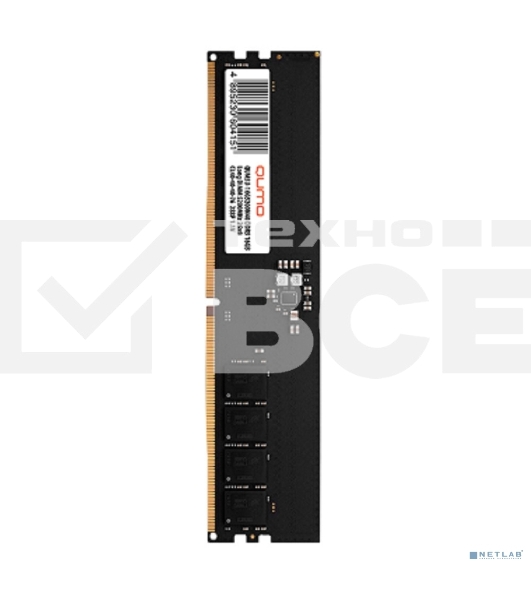 Оперативная память QUMO, DDR5, 16GB (1x16GB), 4800MHz, CL40