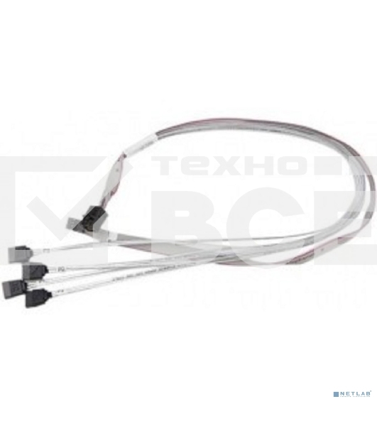 Кабель SuperMicro CBL-SAST-0631 cross-over HDmSAS to 4xSATA 55cm