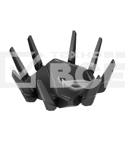 Роутер ASUS ROG GT-AXE16000 802.11 a/b/g/n/ac/ax до 1148 + 4804Мбит/c, 2,4 + 5 гГц, 8 антенн, USB, GBT LAN ; 90IG06W0-MU2A10