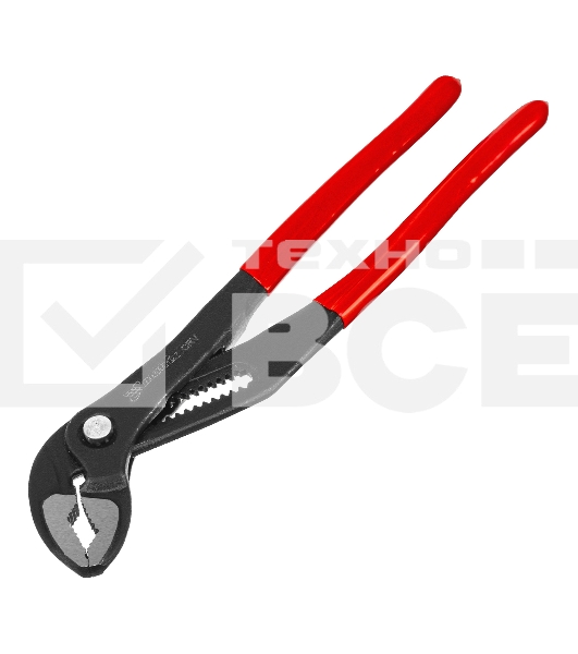 Переставные клещи Matrix 300 мм, кнопочный механизм, хром-ванадий, обливные рукоятки