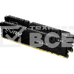 Оперативная память Kingston Fury Beast, DDR5, 64GB (2x32GB), 6000MHz, CL36, с радиатором, чёрный, фото 1