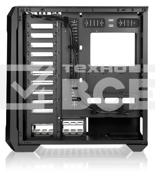 Компьютерный корпус без блока питания Case Raijintek ZOFOS ULTRA, Full-Tower, TG, no fan, 2xUSB-A 3.0 + 1xUSB Type-C, SSI-EEB, E-ATX, ATX, mATX, mITX Black