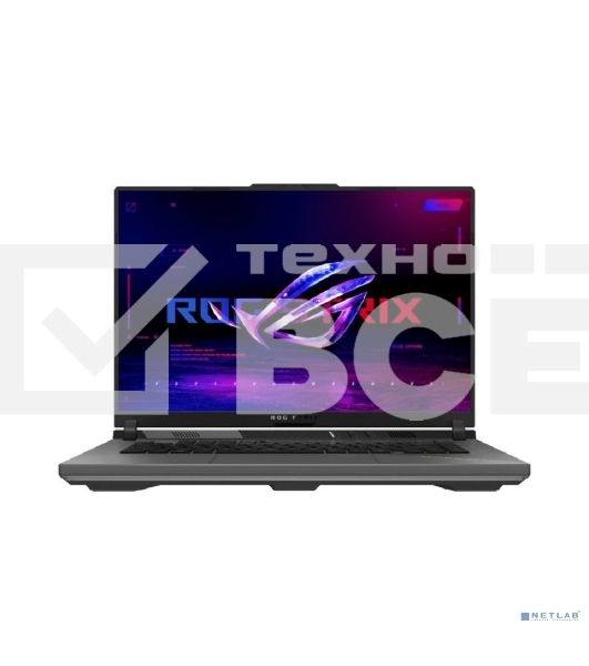 Ноутбук Asus ROG Strix G16 G614PP-S5063 Ryzen 9 8940HX 16Gb SSD 512Gb NVIDIA GeForce RTX 5070 8Gb 16' IPS 2.5K (2560x1600) без ОС grey WiFi BT Cam (90NR0L67-M00300)