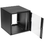 Шкаф телекоммуникационный настенный разборный ЦМО 12U (600 x 520) съемные стенки, дверь стекло, черный (ШРН-М-12.500-9005), фото5