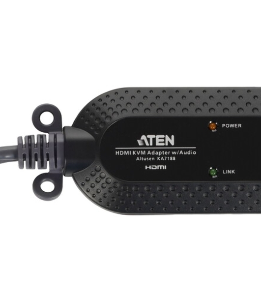 Переключатель ATEN USB HDMI Virtual Media KVM Adapter Cable (Support Smart Card Reader and Audio De-Embedder)