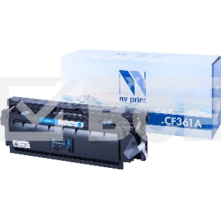 Картридж лазерный NVPrint совместимый НР CF361A Cyan для LJ Color M552/M553 (5000k)