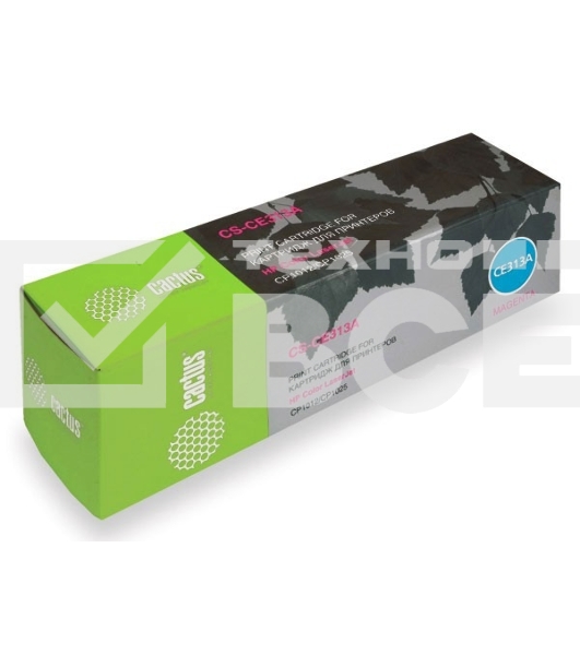 Картридж лазерный Cactus CS-CE313A пурпурный (1000 стр.) для HP LJ CP1012Pro/CP1025