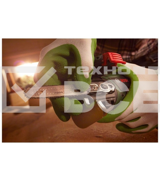Мини-цепная пила BOSCH EasyCut 12 (0.603.3C9.020)12В 1х2,5Ач LI-ION 65мм