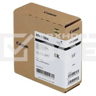 Картридж струйный Canon PFI-310 BK 2359C001 черный (330мл) для Canon TX-2000/TX-3000/TX-4000