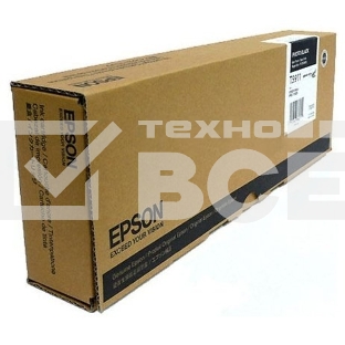 Картридж струйный Epson T5911 (C13T591100) фото черный (700 мл) для EPS для Stylus Pro 11880