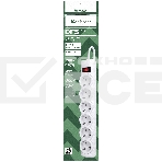 Сетевой фильтр Defender DFS 153 3 м, белый, 6 розеток, фото10