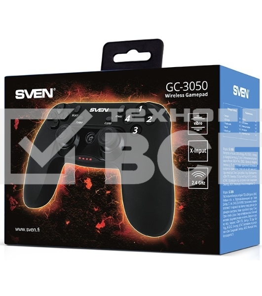Геймпад беспроводной SVEN GC-3050 [SV-016005]