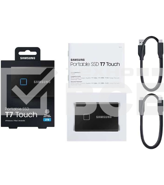 Накопитель SSD Samsung USB 2Tb MU-PC2T0K/WW 1.8