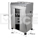 Шредер Deli 9959 серый с автоподачей (секр.P-6)/фрагменты/7лист./30лтр./скрепки/скобы, фото3