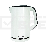 Чайник электрический Willmark WEK-2012PS белый/черный, 2.0 л, 2000 Вт, фото2