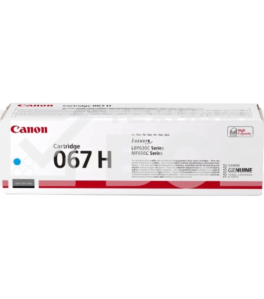Картридж Sakura 067HC (5105C002) для Canon, голубой, 2350 к.