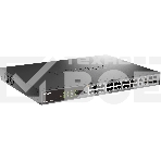 Сетевой коммутатор Smart L2 Surveillance Switch 24х1000Base-T PoE (8 PoE ports 802.3bt 90W), 4xCombo 1000Base-T PoE/SFP, PoE Budget 518W, Long-range PoE up to 250m, фото5