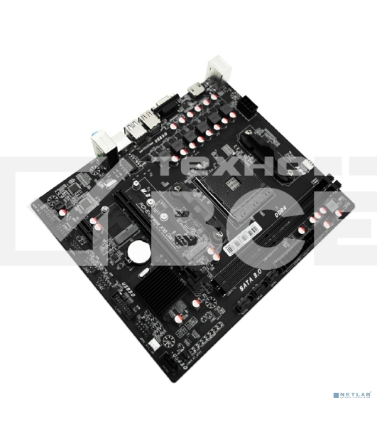 Материнская плата CBR A320M, AM4, AMD A320, 2xDDR4, 4xSATA, 1xM.2, 1xPCIe 3.0 x16, 1xPCIe x1, 1xHDMI, 1xVGA, 1x 1Gb LAN, 2xUSB-A 2.0, 2xUSB-A 3.0, 3x3.5 мм, mATX