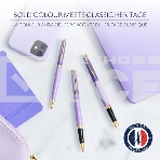 Ручка шариковая Waterman Hemisphere Colour Blocking (2179923) Purple GT M, синие чернила, подарочная коробка, фото6