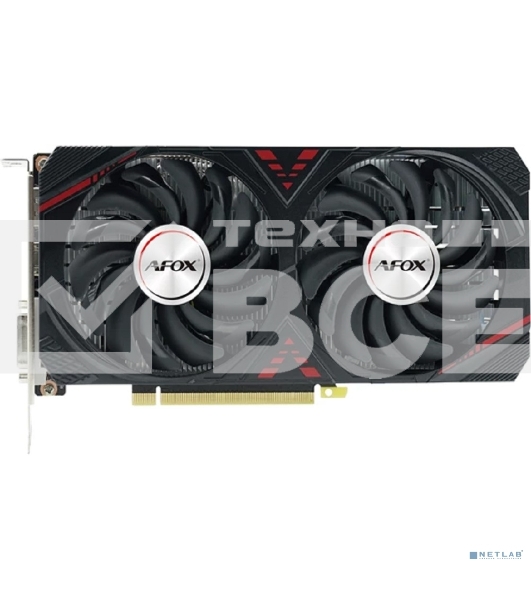 Видеокарта Afox RTX3050 8GB GAMING GDDR6 128-bit 3xDP HDMI ATX Dual Fan RTL 