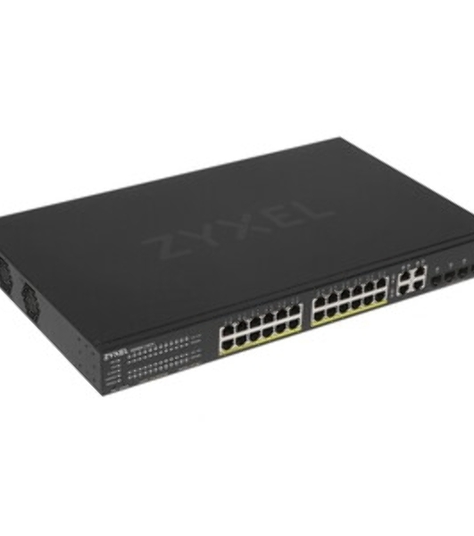 Коммутатор Zyxel NebulaFlex GS192024HPV2-EU0101F 24G 24PoE+ 375W управляемый