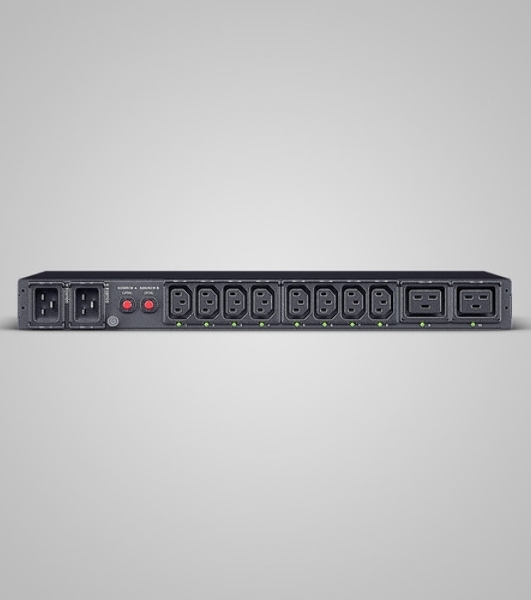 Блок распределения питания CyberPower PDU PDU41005 (PDU20SWHVIEC8FNET) 1U type, 16Amp, plug IEC 320 C20, (8) IEC 320 C13