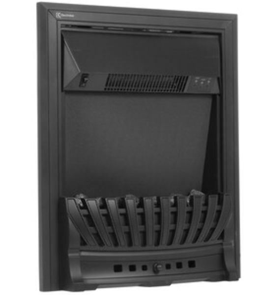 Каминокомплект: Очаг Electrolux Classic EFP/P-1020LS, портал Grado Classic графит, черный