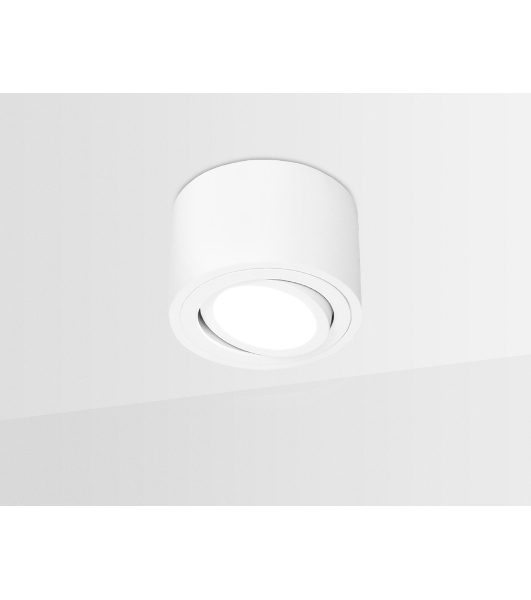 Светильник Ambrella light TN222 WH/S белый/песок GU5.3 D80*50