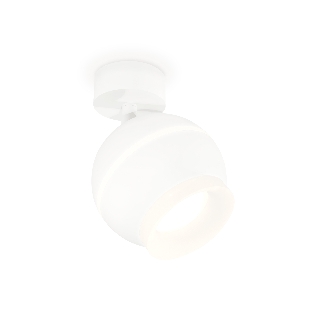 Комплект поворотного светильника Ambrella light XM1101017 SWH/FR белый песок/белый матовый MR16 GU5.3 LED 3W 4200K (A2202, C1101, N7165)