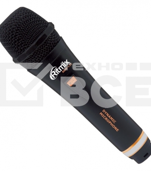Микрофон проводной Ritmix RDM-131 черный