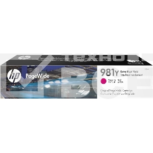 Картридж струйный HP 981Y пурпурный Original PageWide Crtg
