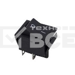 Выключатель клавишный 250V 15А (4с) ON-OFF черный Rexant, фото3